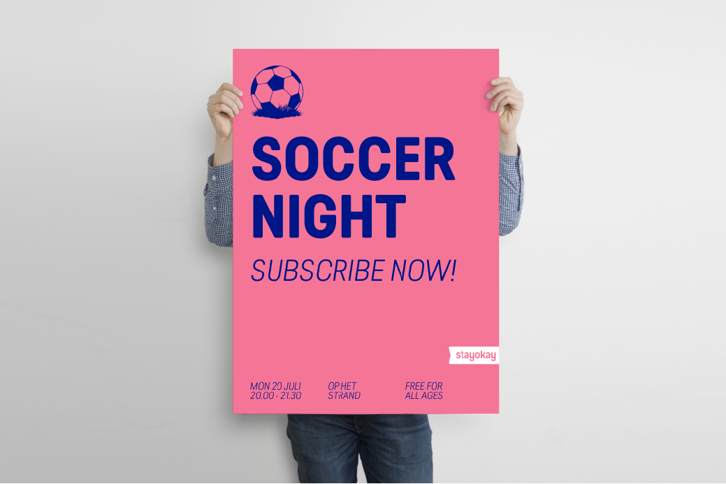 stayokay typografie illustratie poster ontwerp