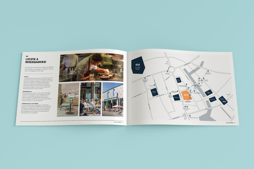 wtc brochure opmaak map design